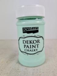 Dekor Paint Chalky, 100ml- mtovozelen