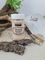 Dekor Paint Chalky, 100ml- capuccino
